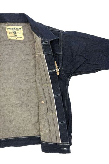 ONI03517-Ishikawadai Ishikawadai Denim Old Design Jacket,, small image number 6