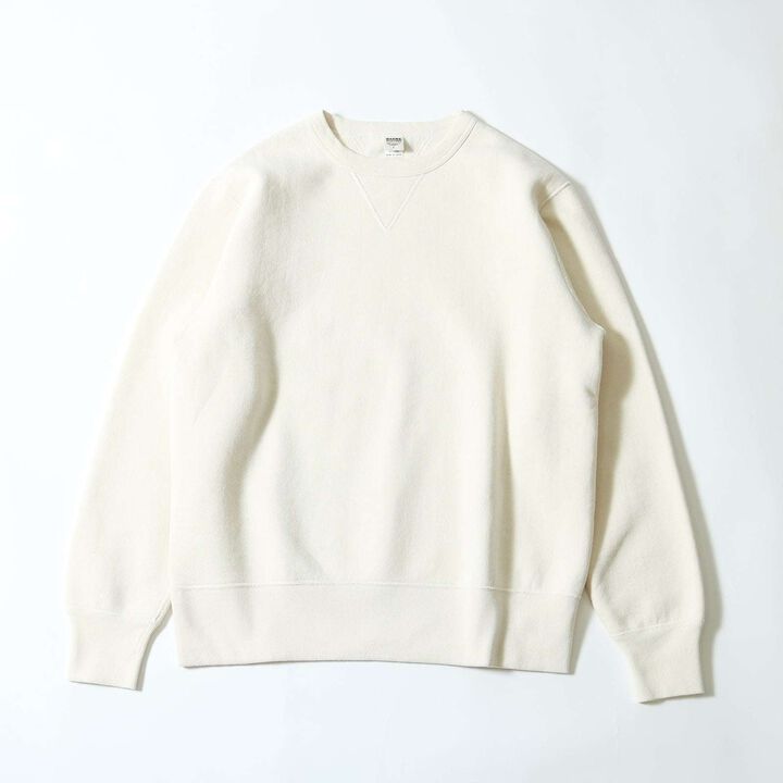 BR-3000 "STANDARD" COZUN CREW NECK SWEAT,GREY, medium image number 1