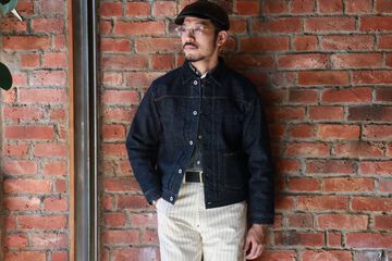2605B Blanket Dirt Denim Jacket-One Washed-40,, small image number 14