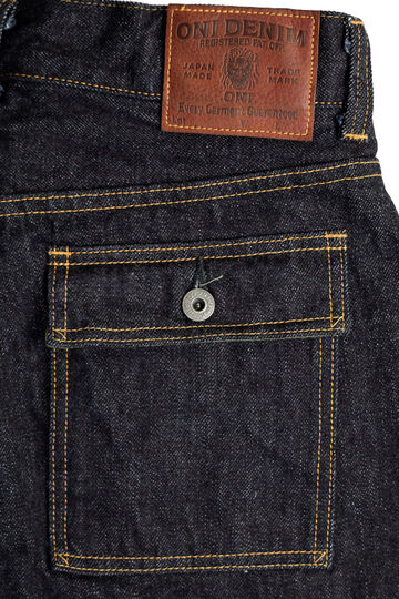 ONI-107 15oz Low Tension Denim BUSH PANTS,, small image number 6