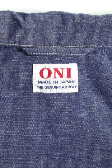 ONI03101-HC 8.3oz Heavy Chambray Coverall-KHAKI OLIVE-38,KHAKI OLIVE, small image number 14
