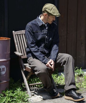 rnb5066 17oz Left Hand Twill Selvedge Denim Type1 Jacket,, small image number 6