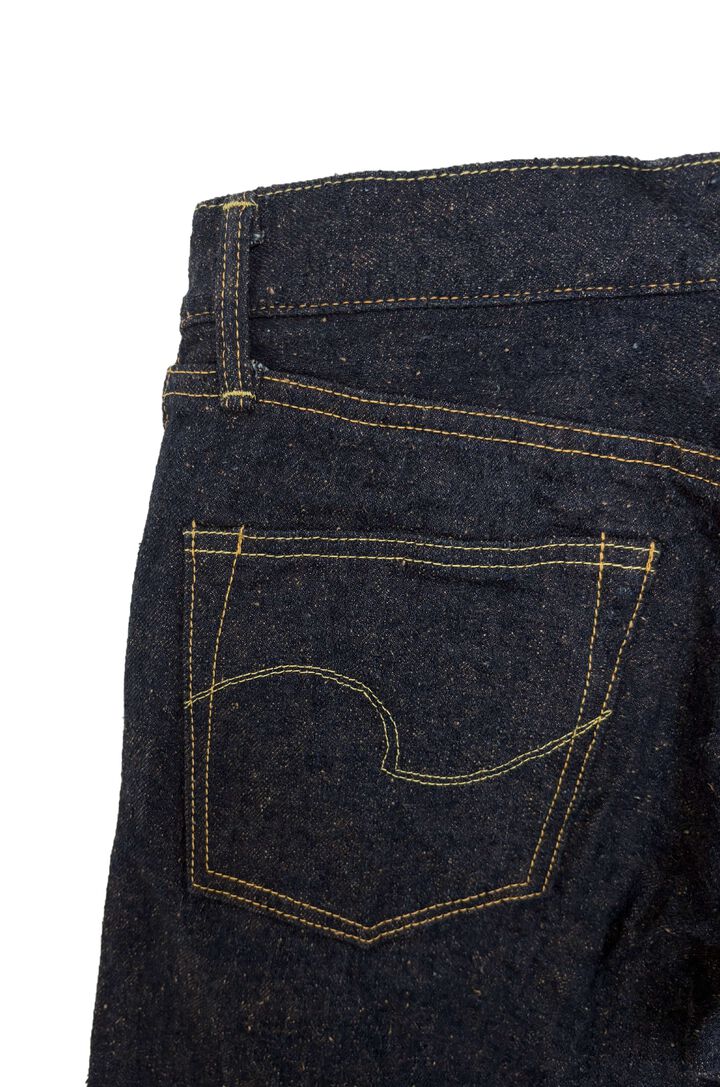 ONI622CCD-MOCA 15oz Crushed Concrete Denim Weft: Moca Relax Tapered,, medium image number 4