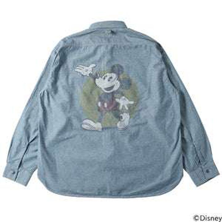 BR-25340 NAVAL SHIRTS PT,LIGHT INDIGO, medium image number 2