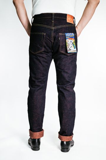 S520XX17OZ DENIMIO × INDIGOSHRIMP AUSTRALIA EDITION 17OZ REGULAR STRAIGHT-One Wash-28,, small image number 14