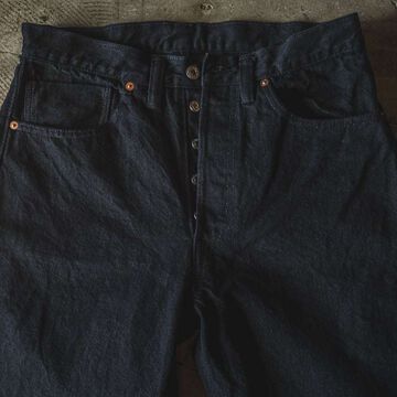 TCB Late S40's Jeans BKBK 14oz,, small image number 1