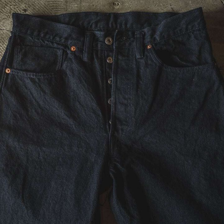 TCB Late S40's Jeans BKBK 14oz,, medium image number 1