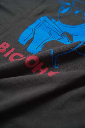 MTE001 Round Body Beaver T-shirt,CHARCOAL, small image number 6