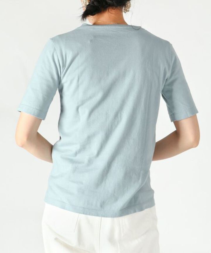 GC510101 half sleeve t-shirt-BLK-1,BLK, medium image number 2