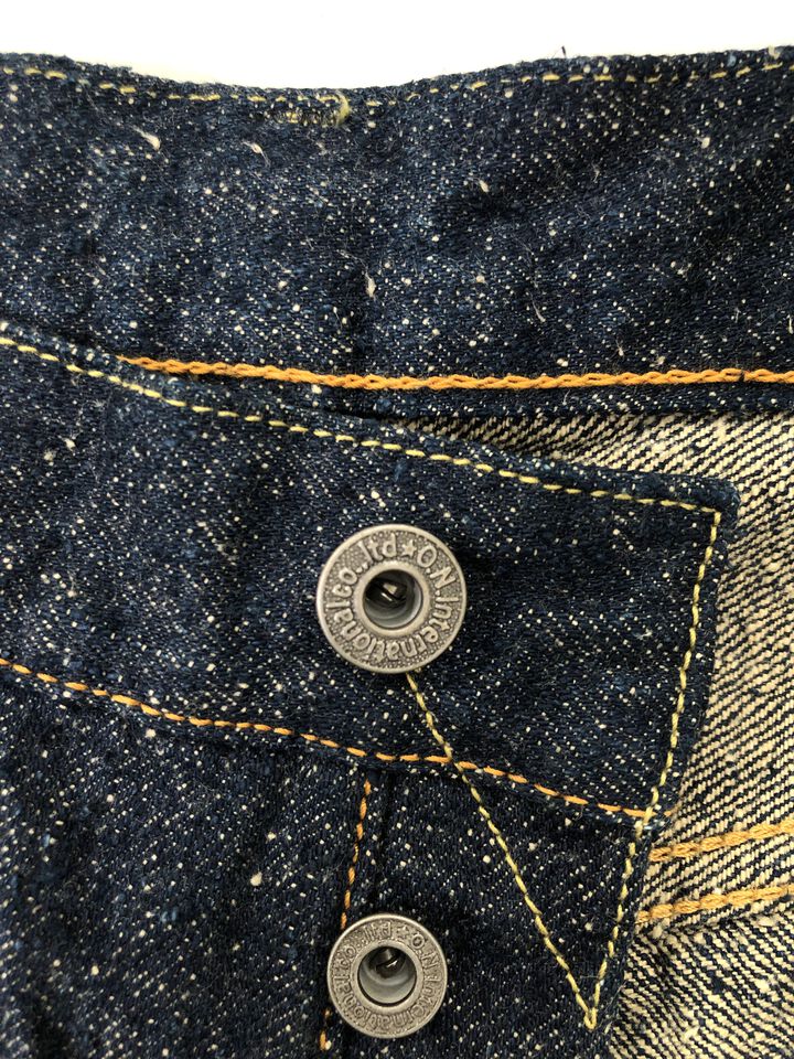 ONI902-CCD-Kabuki 15oz Crushed Concrete Denim Kabuki Selvedge High Rise Relax Tapered,, medium image number 8