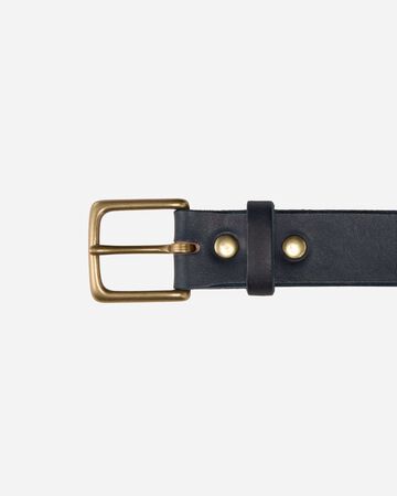 MMGD1003 LEATHER BELT BENZ (NATURAL INDIGO),NATURAL INDIGO, small image number 0