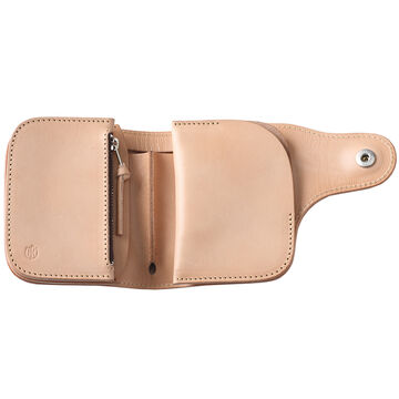 PAILOT RIVER PR-HR01-Z (REDMOON) Short Wallet PR-HR01-Z (Oil Leather Black
Oil Leather Red Brown
Oil Leather Dark Brown
Saddle Leather Natural),OIL LEATHER DARK BROWN, small image number 7