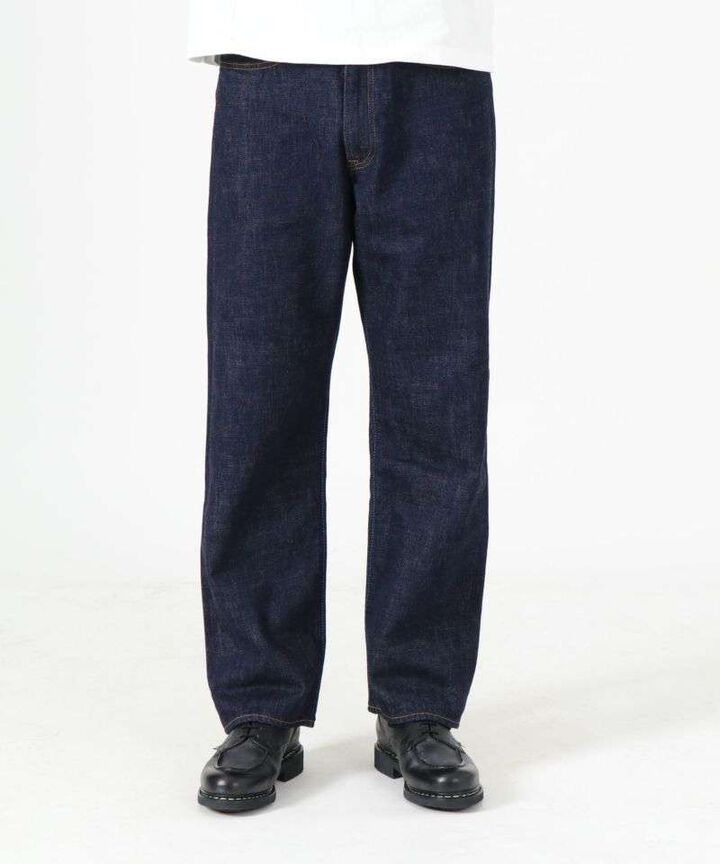 J504 12.5oz Loose Fit Model Soft Selvedge Denim,, medium