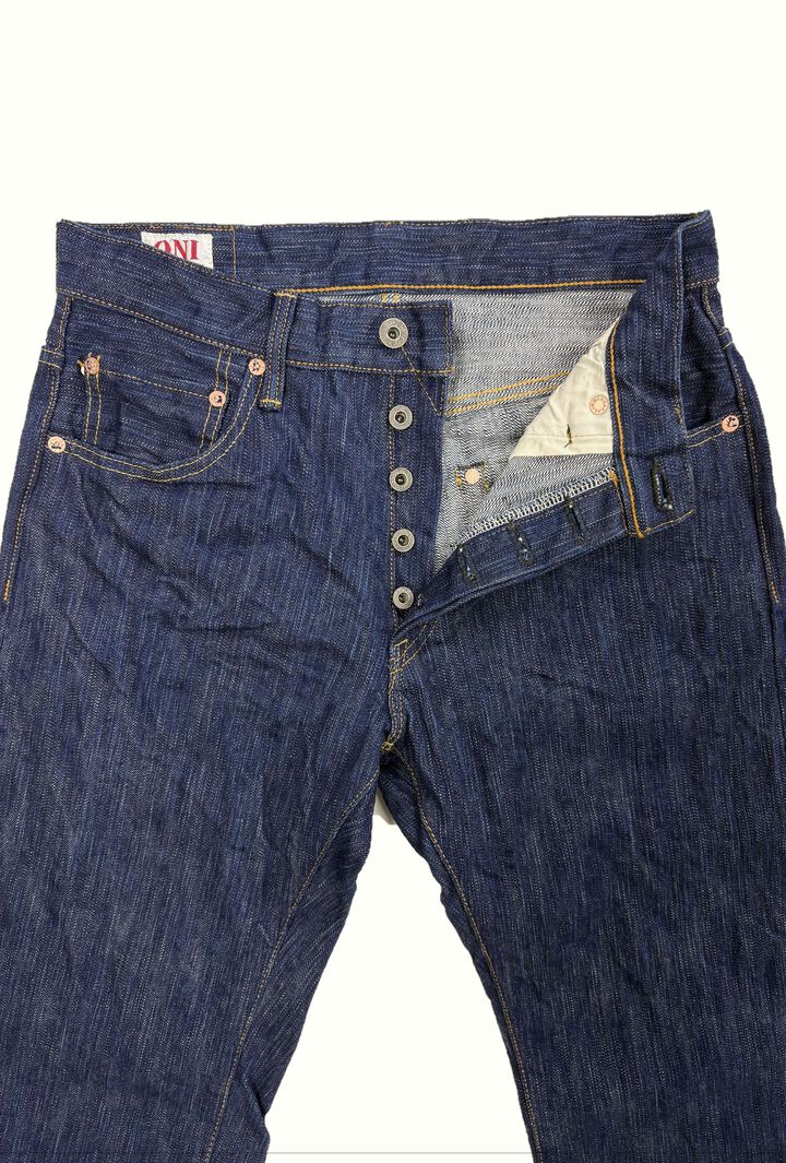 ONI274-AwaShoai Awa Shoai Denim Regular Straight,, medium image number 2