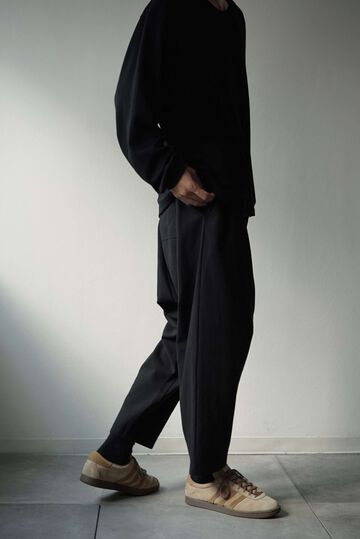 CAP708PT10　Barathea cloth / Sarrouel Pants,BLACK, small image number 2