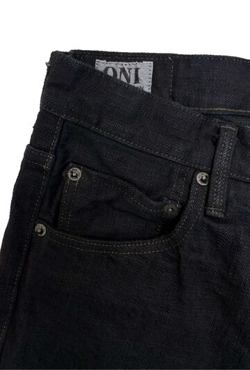 ONI-277Bumpy-黒 (Black) 17oz Bumpy Denim Just Right Straight,, small image number 5