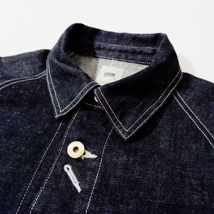 F2410 COVER ALL FOB Original HEMP DENIM,, medium image number 2