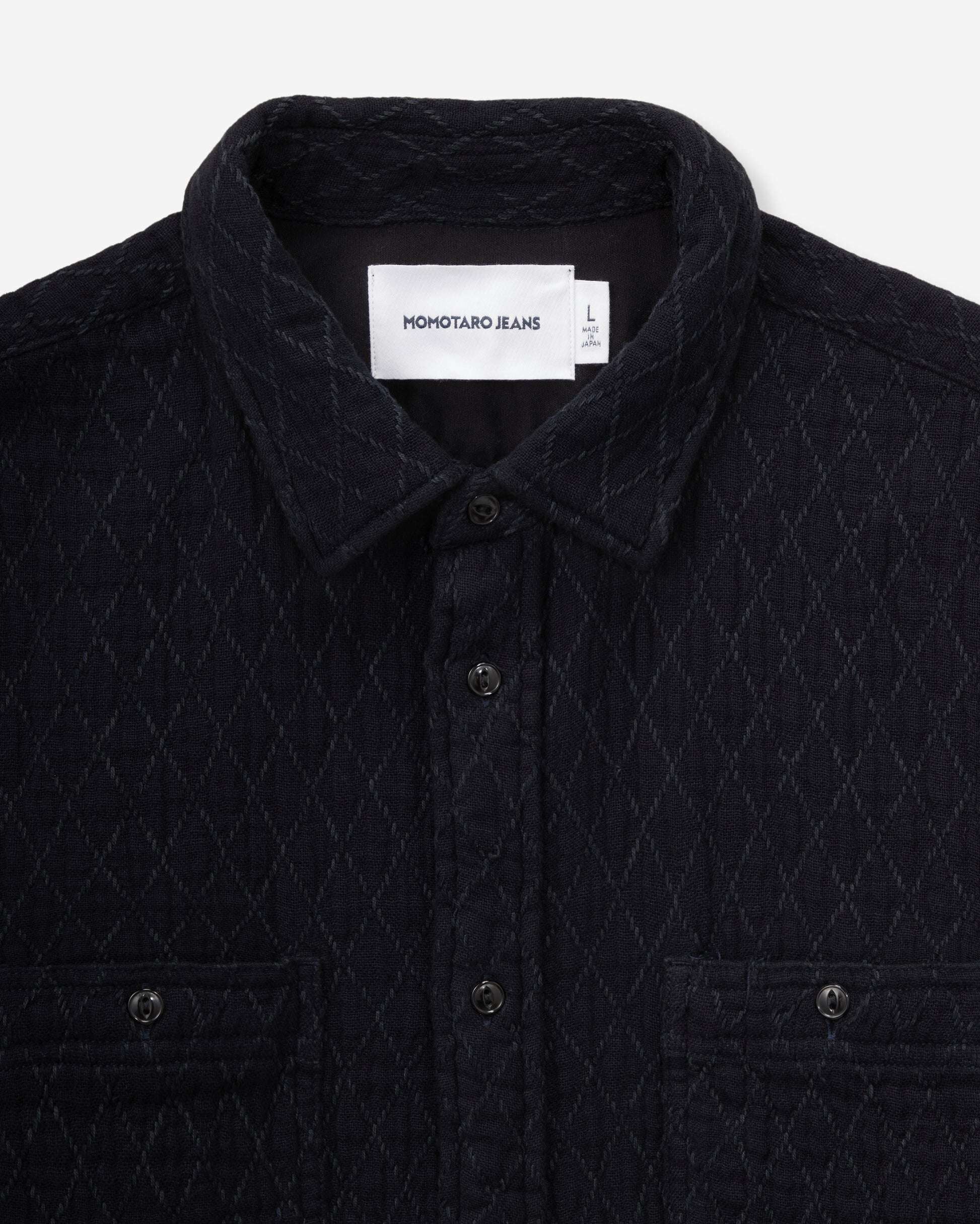 MXLS1041 SASHIKO WORK SHIRT