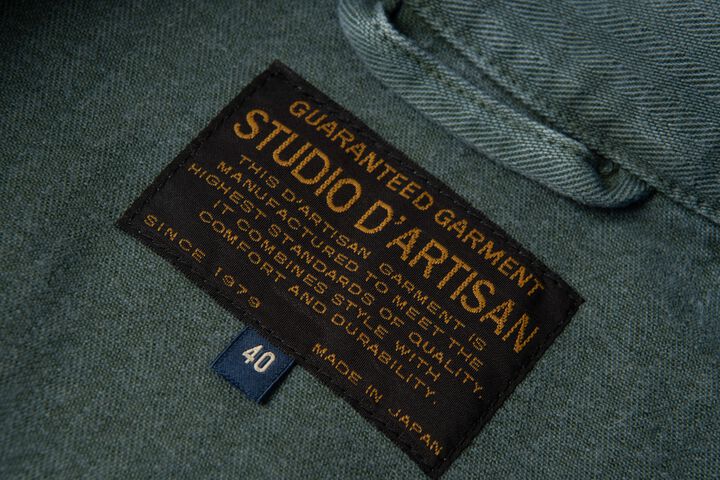 【Pre-Order】4673 Indigo Green Military Jacket,INDIGO GREEN, medium image number 3