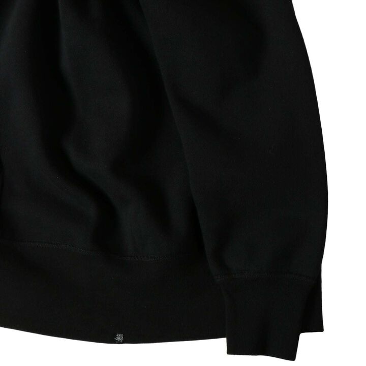 BR-3007 "STANDARD" COZUN PULL OVER HOODIE,S.BK, medium image number 3