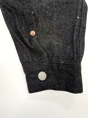 Lot No. SC15650 / 14.25oz. BLACK DENIM JACKET 1953 MODEL,, small image number 7