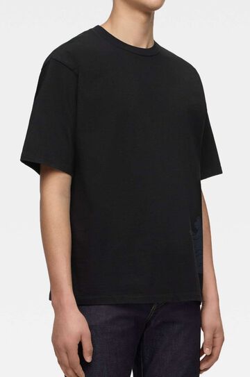 MXTS1045 HEAVY OUNCE SHORT SLEEVE T-SHIRT MOMOTARO,BLACK, small image number 1