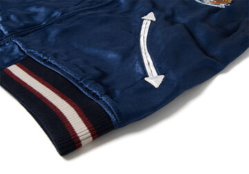 SP-090 45th Souvenir Jacket (One wash),NAVY x BLUE, small image number 5