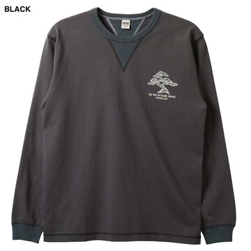 BR-26359 COZUN "BONSAI" LONG SLEEVE GUSSET-T (7COLORS),RED, small image number 4