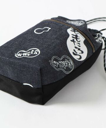 MZBG0039 11.5OZ Denim Drawstring Bag,, small image number 5
