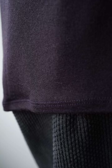CAP708CS24 Super140s Washable Wool Jersey /Baseball Tee,SHIGOKU-IRO, small image number 1