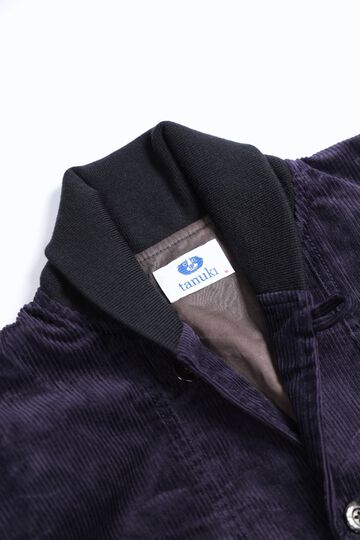 TNK501SZA 'Sazanami' Corduroy Jacket-INDIGO-M,INDIGO, small image number 7