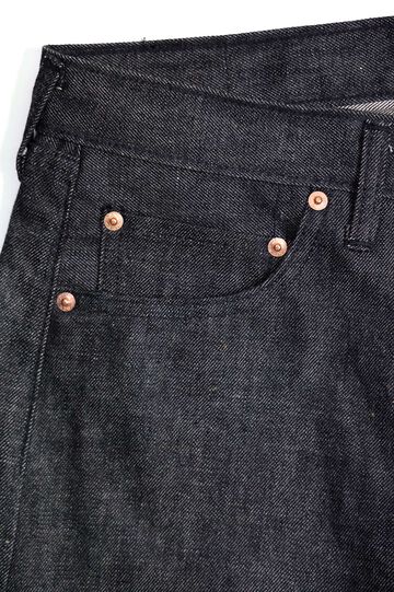 Lot 224-66B 66MODEL BLACK DENIM,, small image number 3