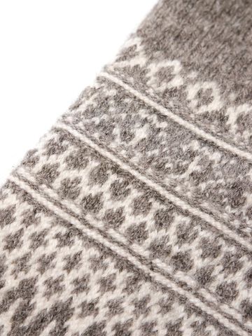 NK0119 Women's Wool Jacquard Socks (Oatmeal,Grey,Wine),OATMEAL, small image number 13