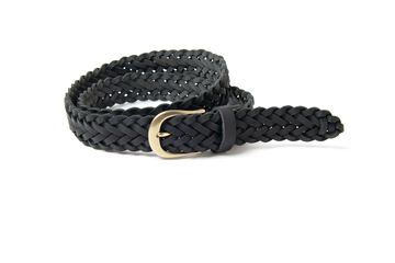 SDL-7015 Mesh Leather Belt【WOMEN'S】,CAMEL, small image number 1