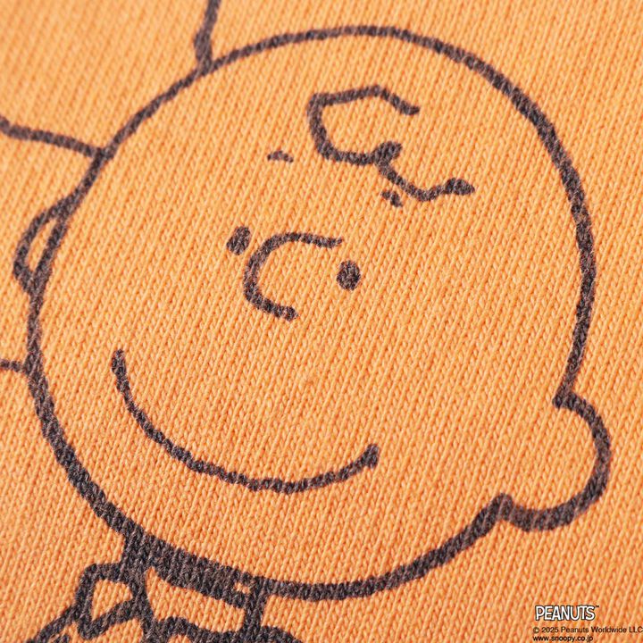 BR-25267 H/W RAGLAN "SNOOPY" T (3COLORS),ORANGE, medium image number 1