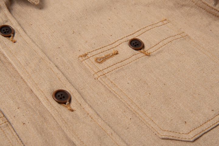 【Pre-Order】5740 12oz FOX COTTON Work Shirts,BROWN, medium image number 5