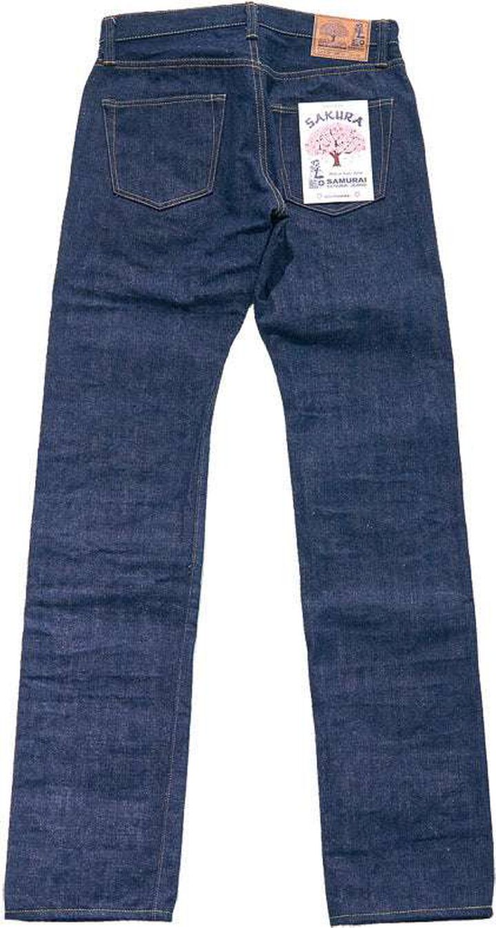 S500AX-SAKURA 18oz "AI PLUS-SAKURA" REGULAR STRAIGHT JEANS,, medium image number 2