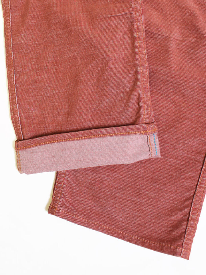 JB2101 TC CORDUROY ANKLE CUT SLIM STRETCH (Bordeaux),, medium image number 8