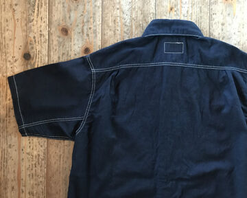 GZ-JWSS-3006 work S / S shirt(Indigo),, small image number 4