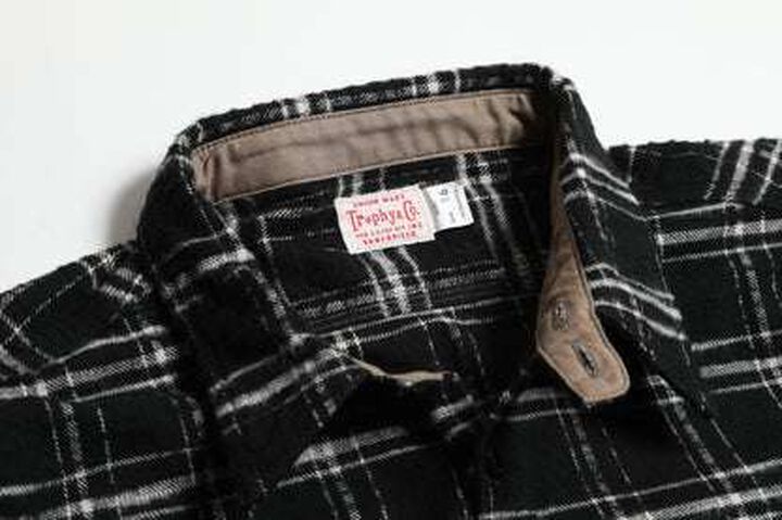 TR25AW-401 Machine Age Check Shirt,SALMON, medium image number 3