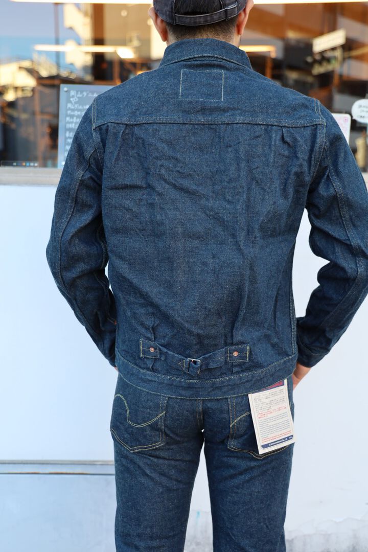 ONI-01507-Ishikawadai 15oz Ishikawa-dai Denim 1st type Jacket-One Wash-42,, medium image number 9