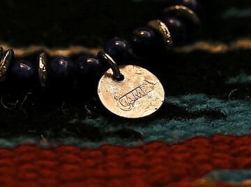 13AHK-161 Tumble Turquise Bracelet -triple-,, small image number 3