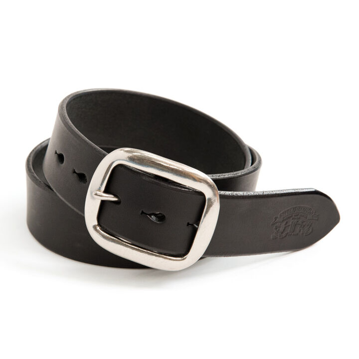 B-81 Bends Leather Belt (Black),, medium