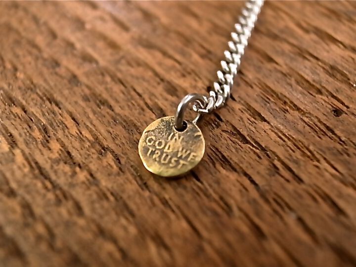 13AA-103 Quarter Dollar Necklace -diamond-,, medium image number 5