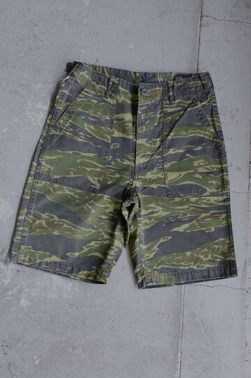 01-7002 FATIGUE SHORT PANTS (Tiger Camo),, small image number 0