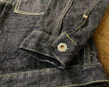 GZ-GJ1ST 16oz WWⅡ1st type denim jacket(One washed)(Right-weave),, small image number 6
