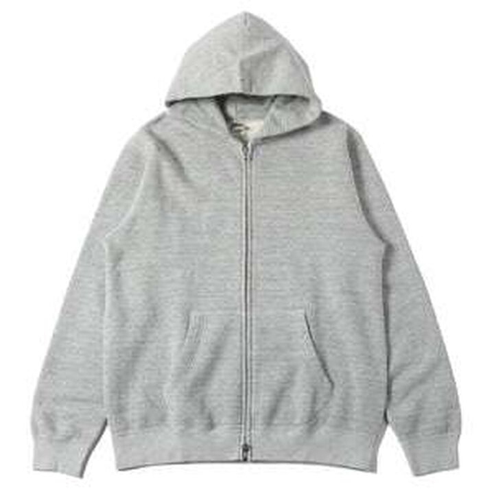BR-4931N "TSURI-AMI" Loopwheel SWEAT ZIP PARKA -GREY-M,GREY, medium