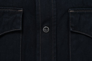 SP-124 8oz 45th AMAMI DOROZOME x INDIGO Denim Shirts,DARK BROWN, small image number 4