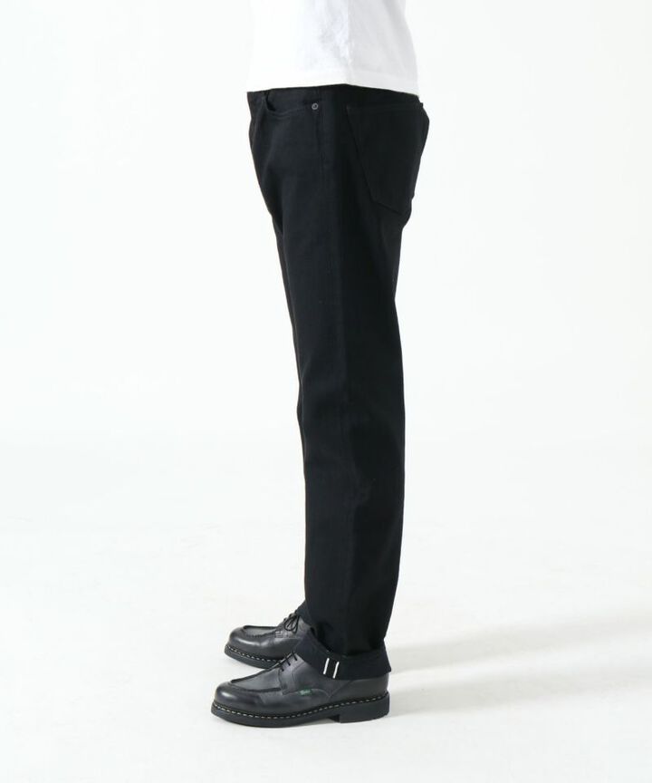 J414 14oz Classic Straight Model Black Denim Selvedge	-One Wash-28,, medium image number 1