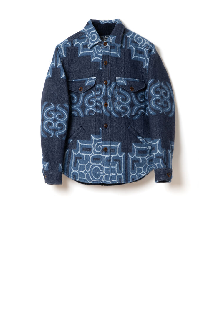 SP-106 45th Ainu Blanket Shirts,, medium